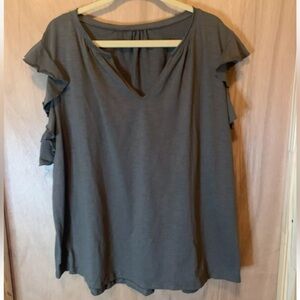 Shein Curve Woman's plus size 4X Green V-Neckline Pre-owned